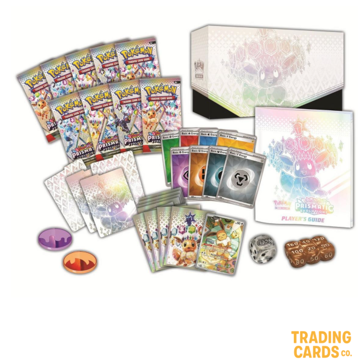 Pokemon Prismatic Evolutions Elite Trainer Box (ETB)