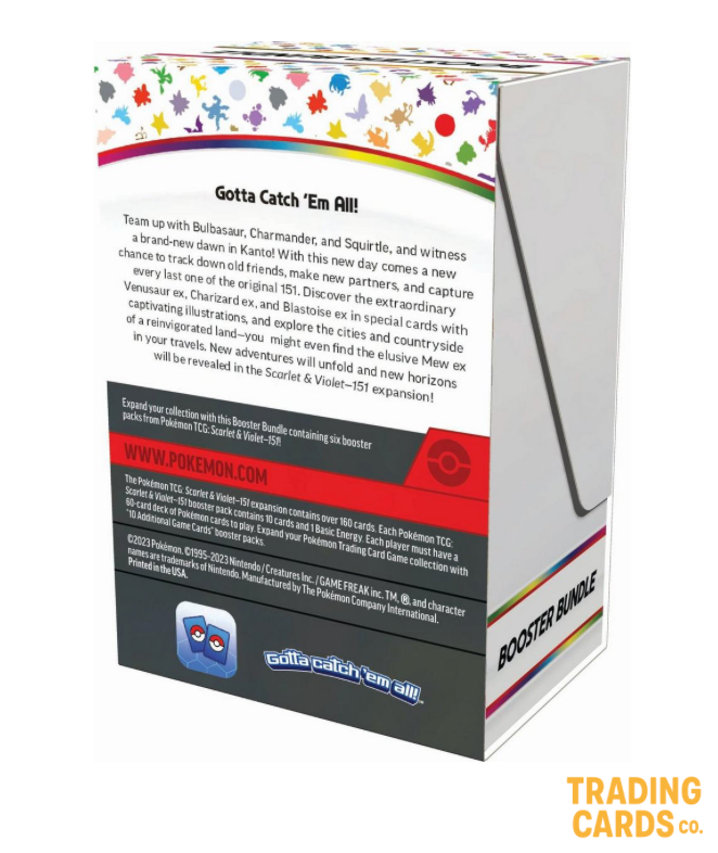 Pokemon Scarlet and Violet 151 Collection Booster Bundle