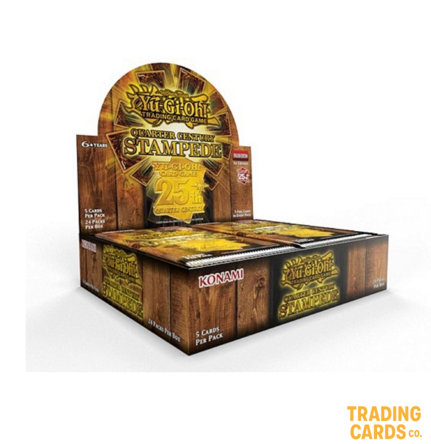 Yu-Gi-Oh! Trading Card Game: Quarter Century Stampede Display Box