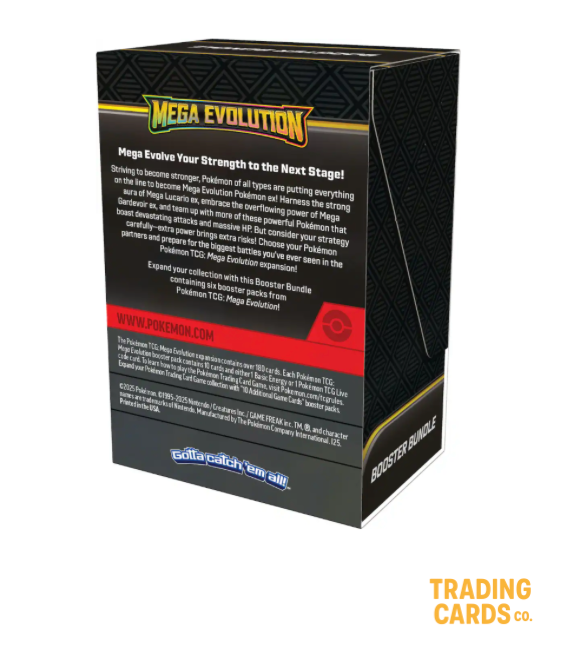 Pokemon Mega Evolution Booster Bundle