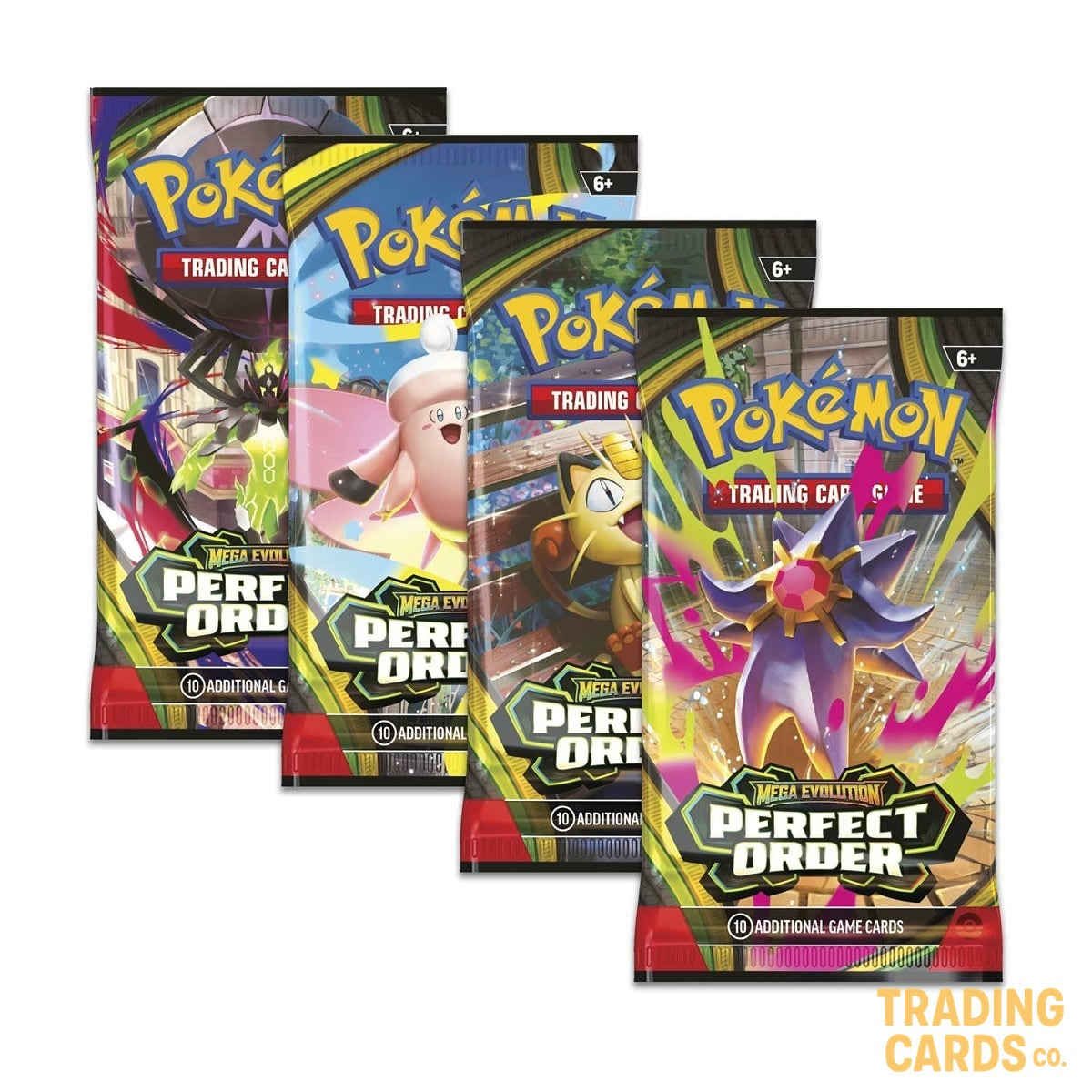 Pokemon Perfect Order Booster Bundle — Back