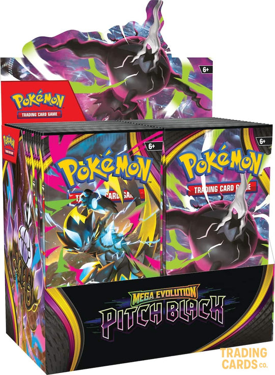 Pokemon Pitch Black Booster Box — Front