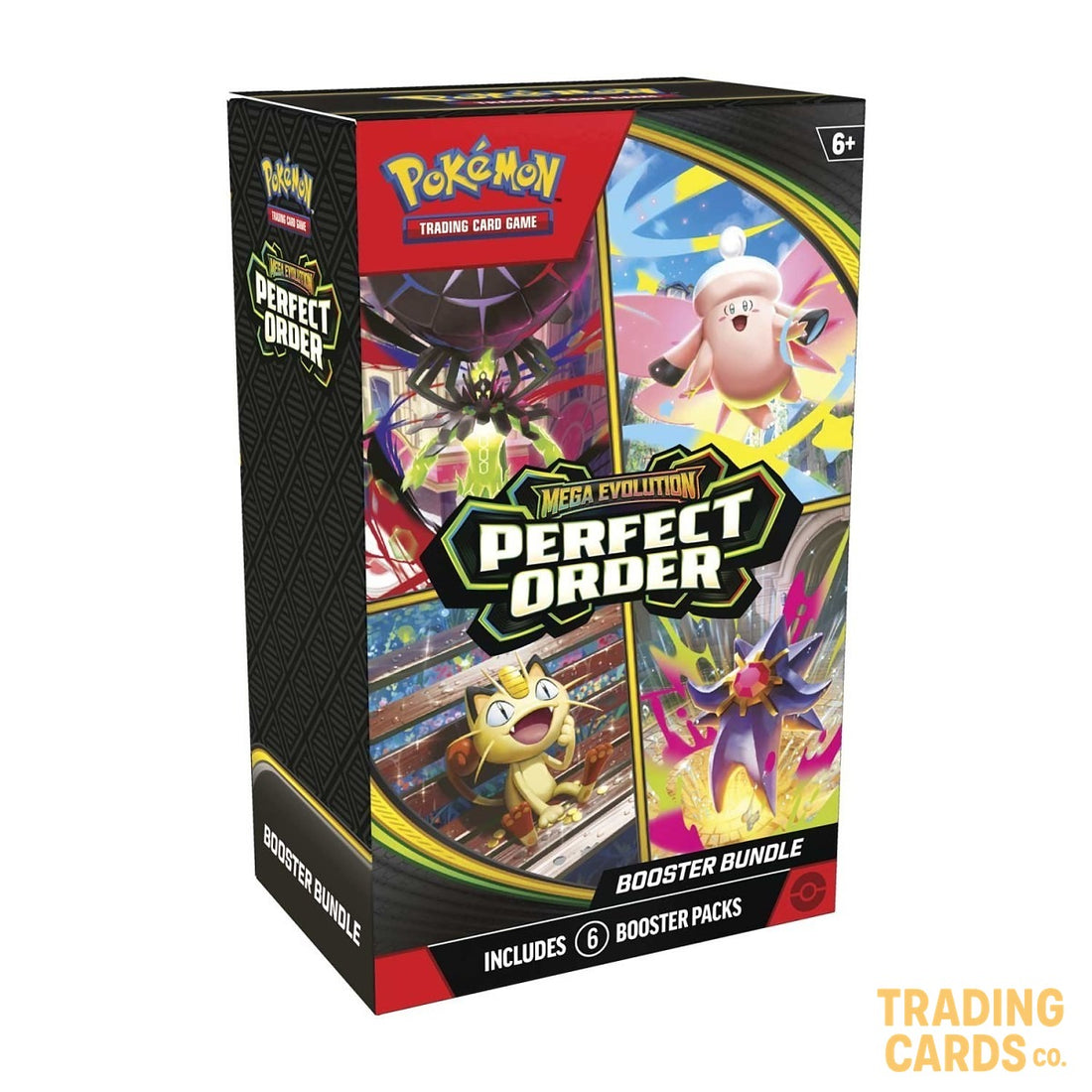 Pokemon Perfect Order Booster Bundle — Front