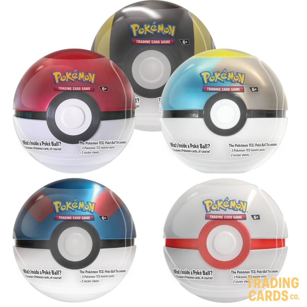 Pokemon - Poke Ball Tin - Poke Ball (Q4 2024) Random — Front