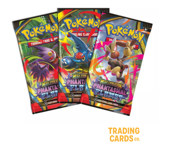Pokemon Phantasmal Flames 3 Pack Blister