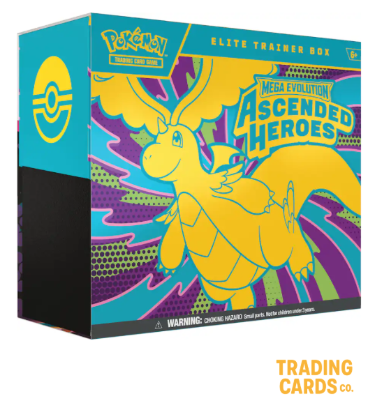 Pokemon Ascended Heroes Elite Trainer Box