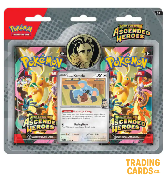 Pokemon Mega Evolution: Ascended Heroes 2 Pack Blister