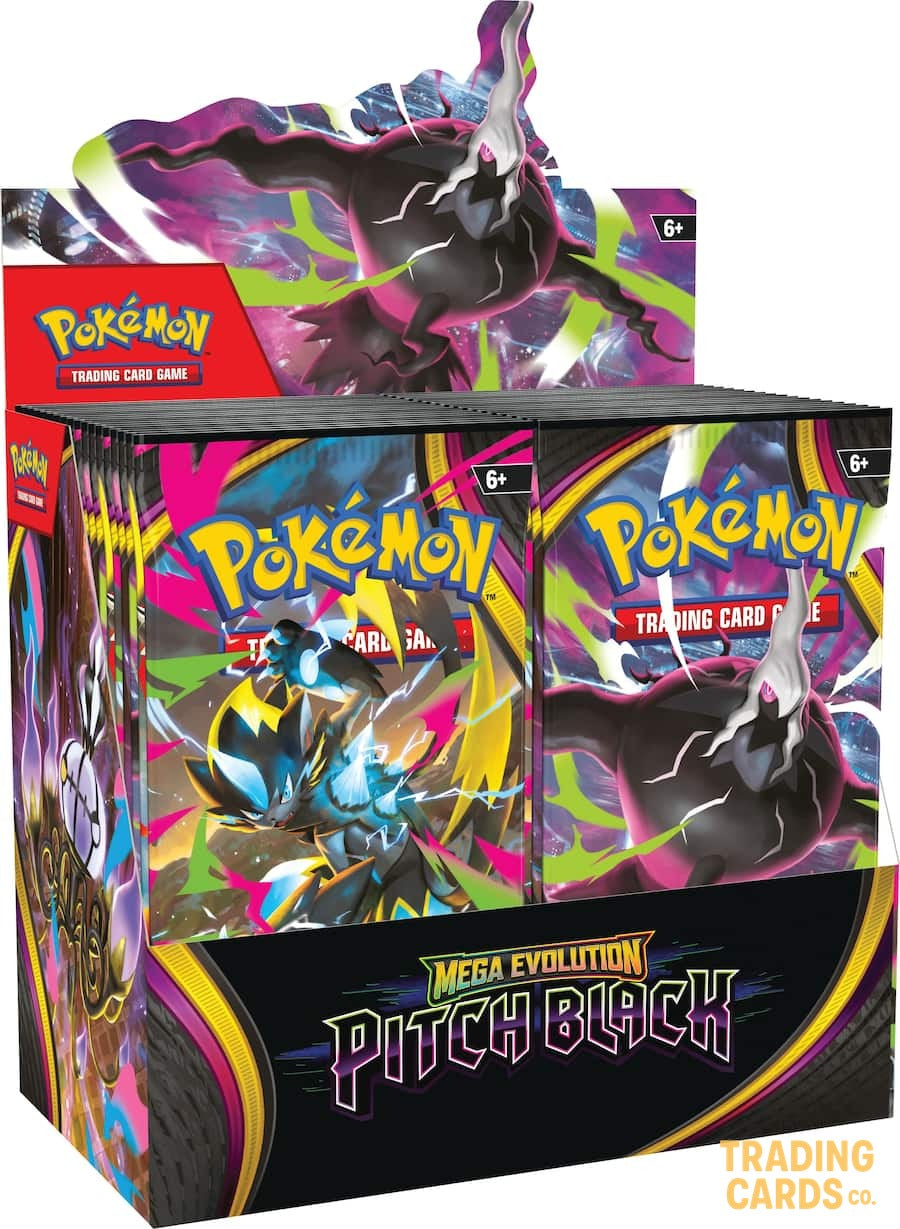 Pokemon Pitch Black Booster Box — Front