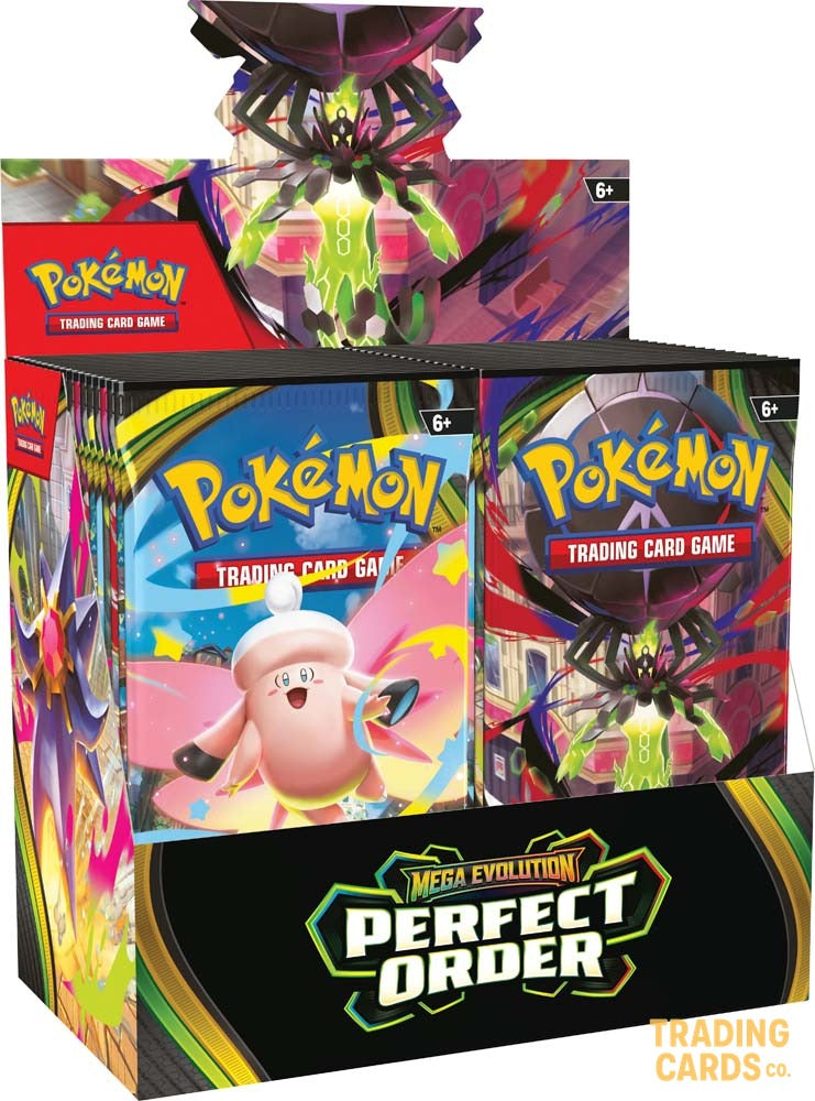 Perfect Order Booster Box - ME03: Perfect Order (POR) — Front
