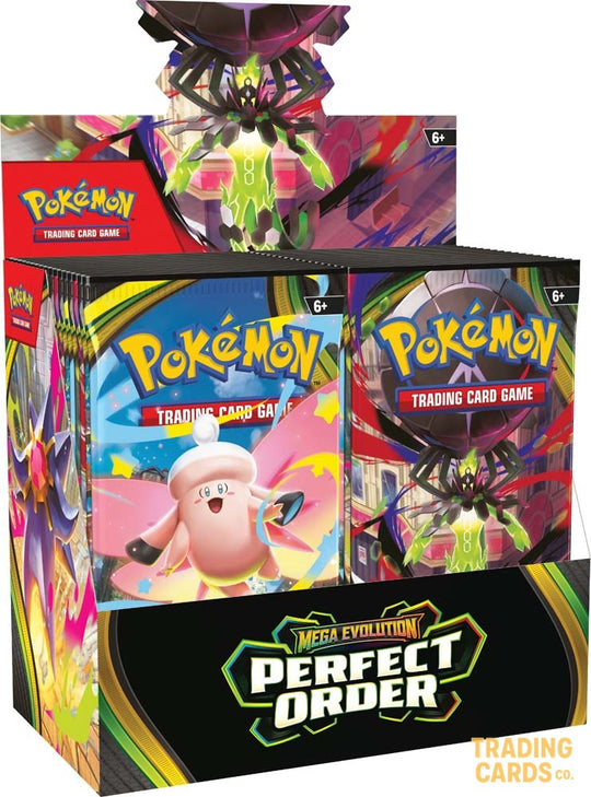 Perfect Order Booster Box - ME03: Perfect Order (POR) — Front